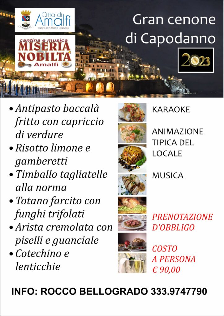 capodanno ad Amalfi.